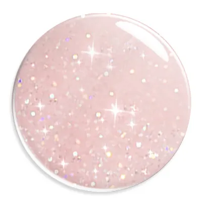 modelones Inspire Gel gellack Peach Frosting 15ml glitter rosa