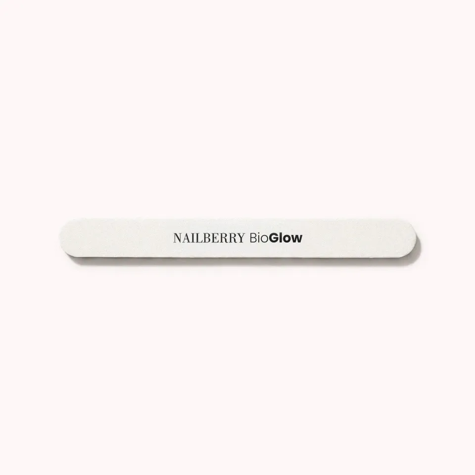 Nailberry BioGlow nagelfil 180/240 grit skonsam