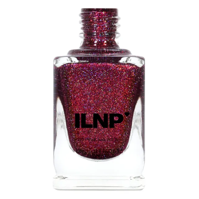 ILNP Rogue nagellack rött holografiskt