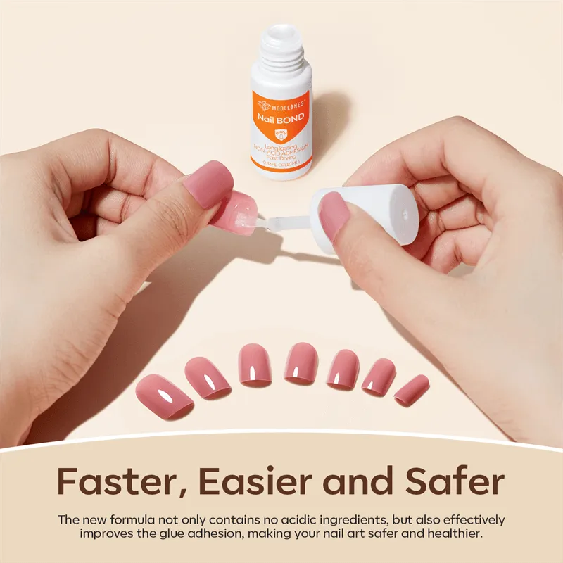 modelones Nail Bond nagellim för lösnaglar