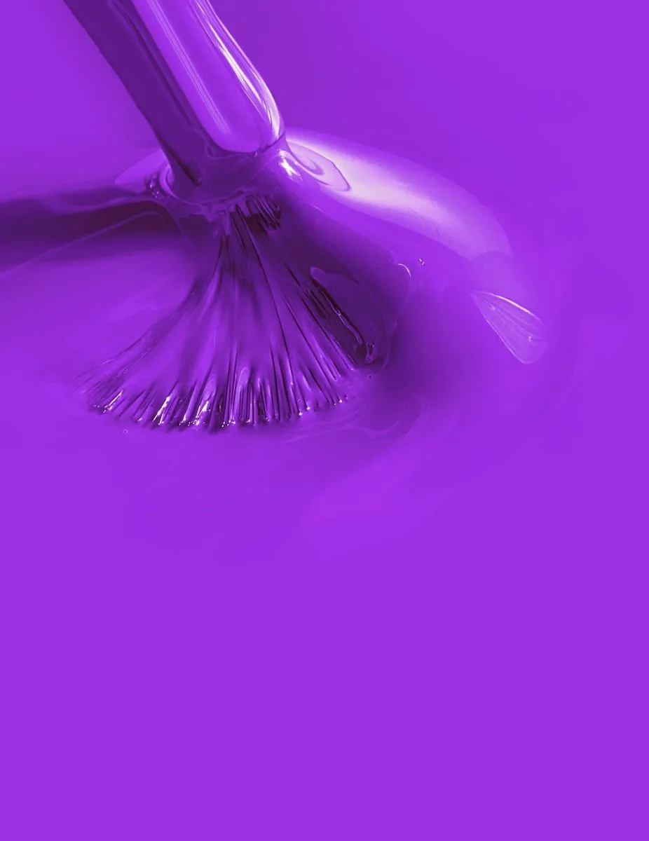 Le Mini Macaron Ultra Violet gellack 3-i-1 lila täckande