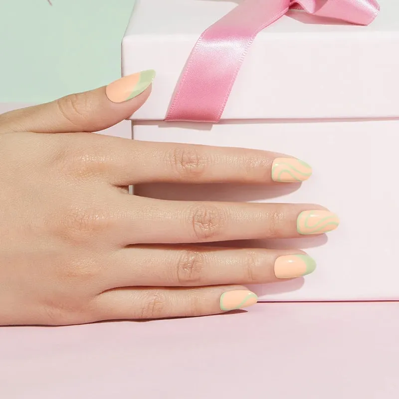 Modelones Breeze nagellacksset 6 färger kräm