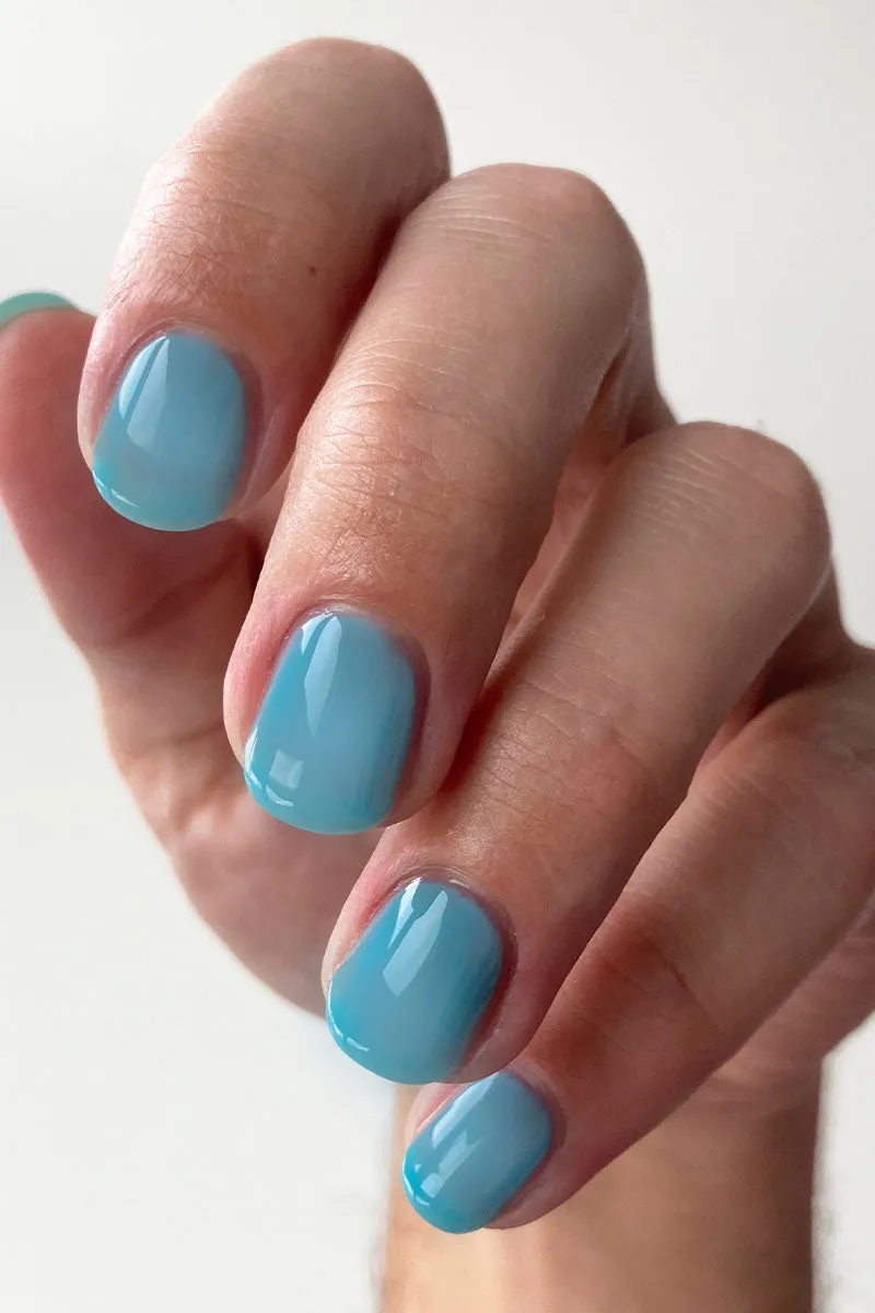 Cirque Colors Aqua Jelly nagellack ljusblå jelly