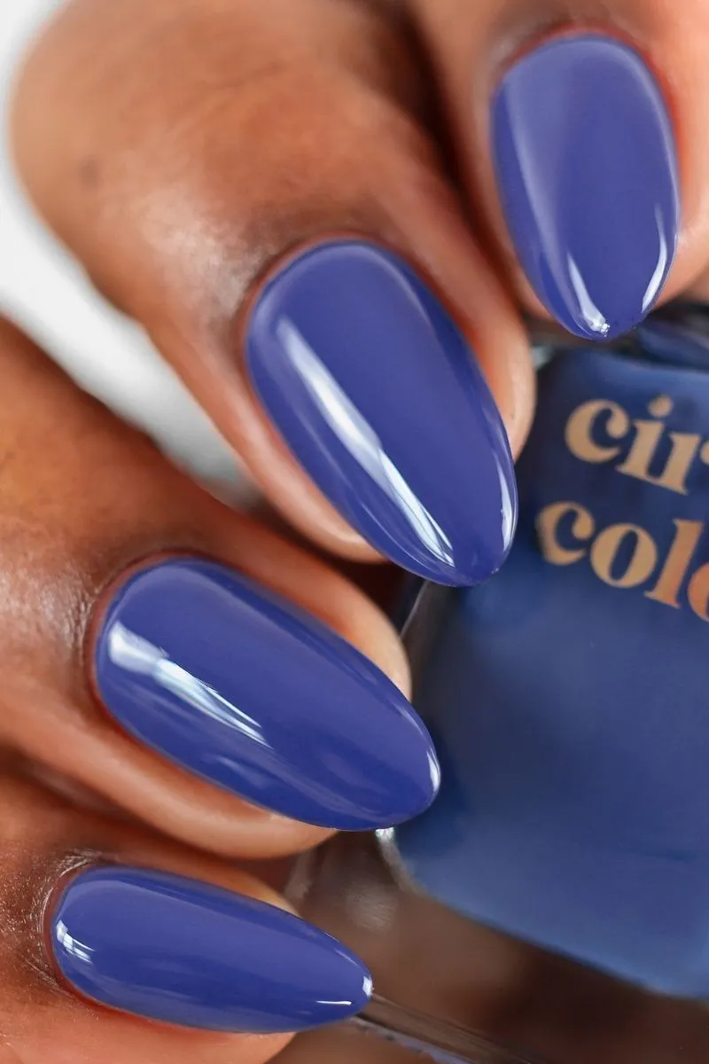Cirque Colors Hudson nagellack kräm periwinkleblå