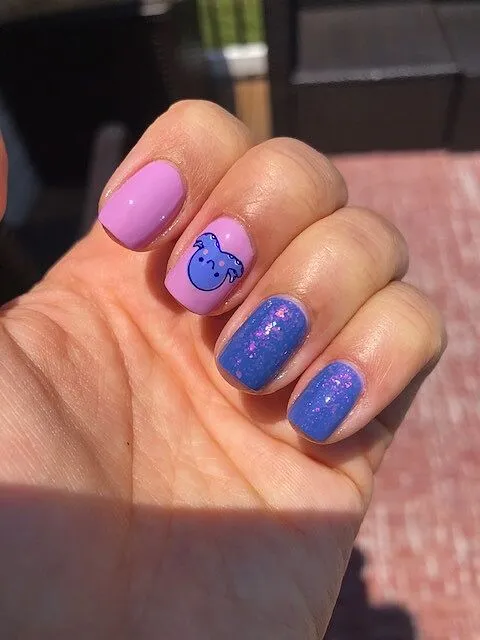 Cirque Colors Cool Blast nagellack ljusblå jelly