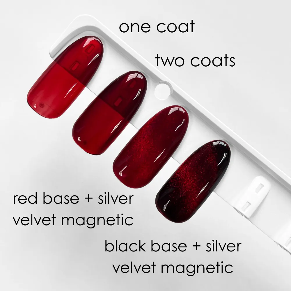 Iz Beauty GEL&GO Glass Red Mini gellack 8ml röd