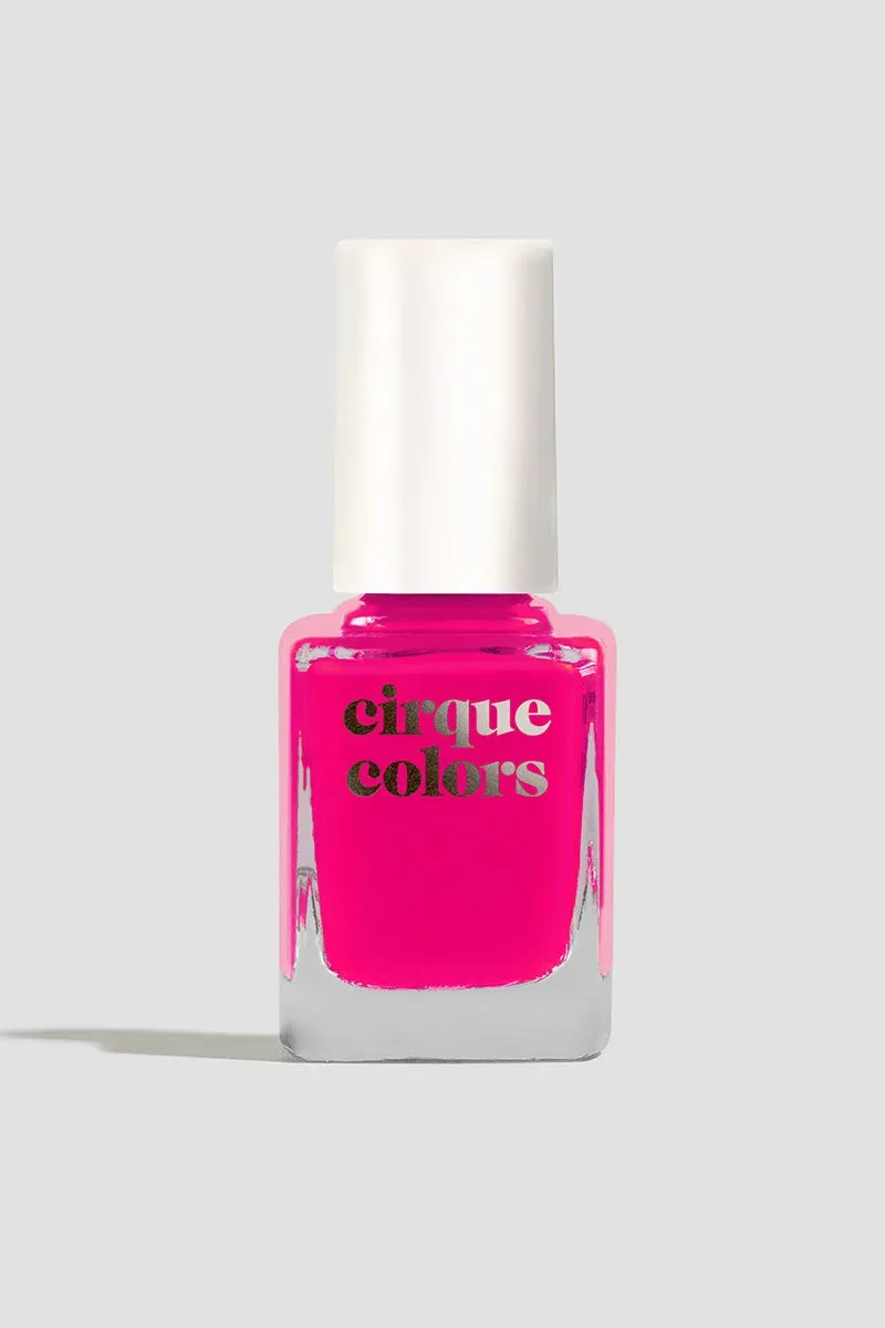 Cirque Colors Retail Therapy nagellack neonrosa satin