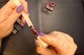 Cirque Colors Kinetic nagellack magnetiskt vinröd jelly