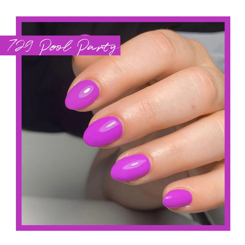 Iz Beauty Pro Colour Pool Party IZ729 gellack 4g lila