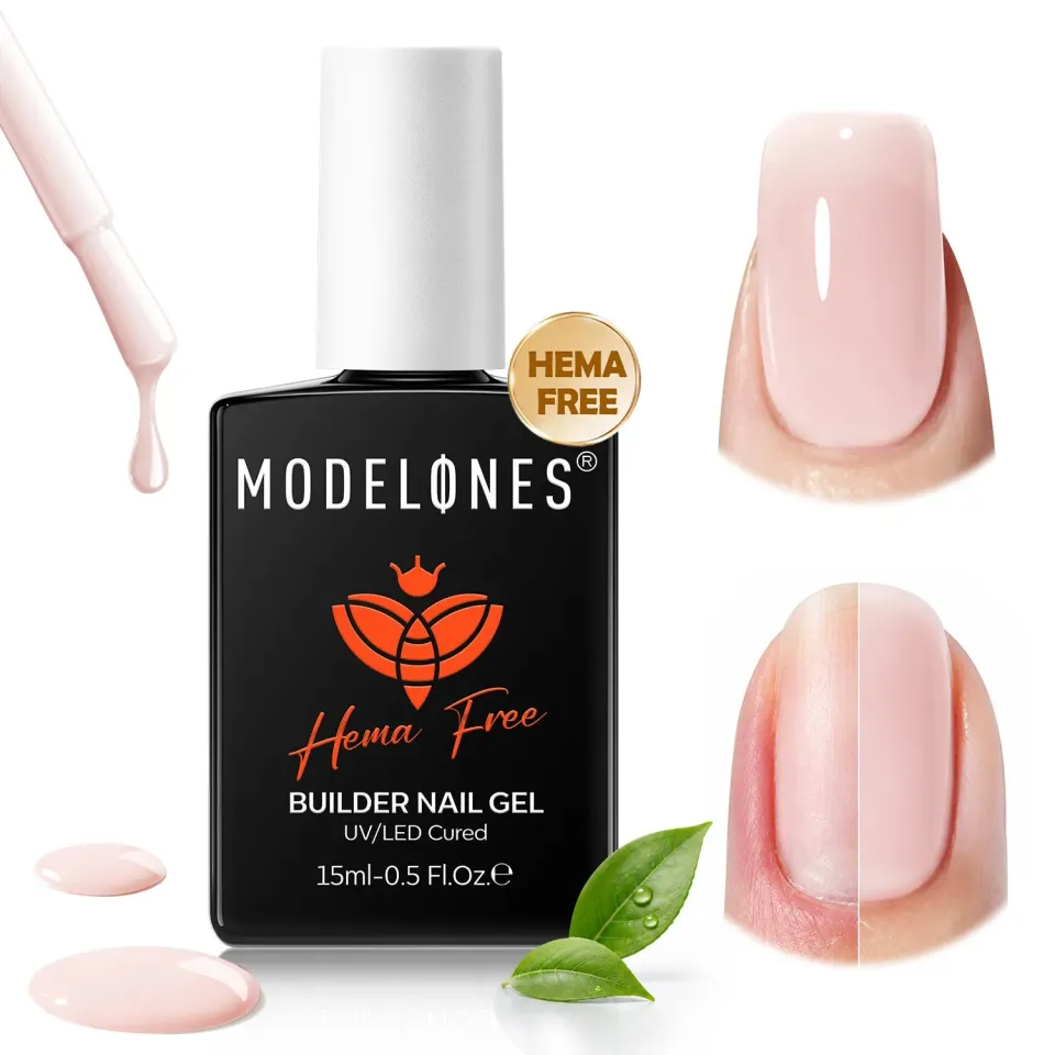 Modelones Pink Cloud HEMA-fri nagelgel rosa 15ml mild