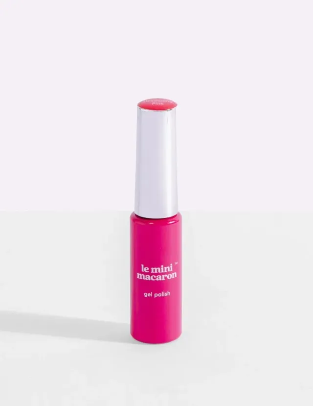Le Mini Macaron Le Gel Polish Liner nagelkonst Strawberry Pink