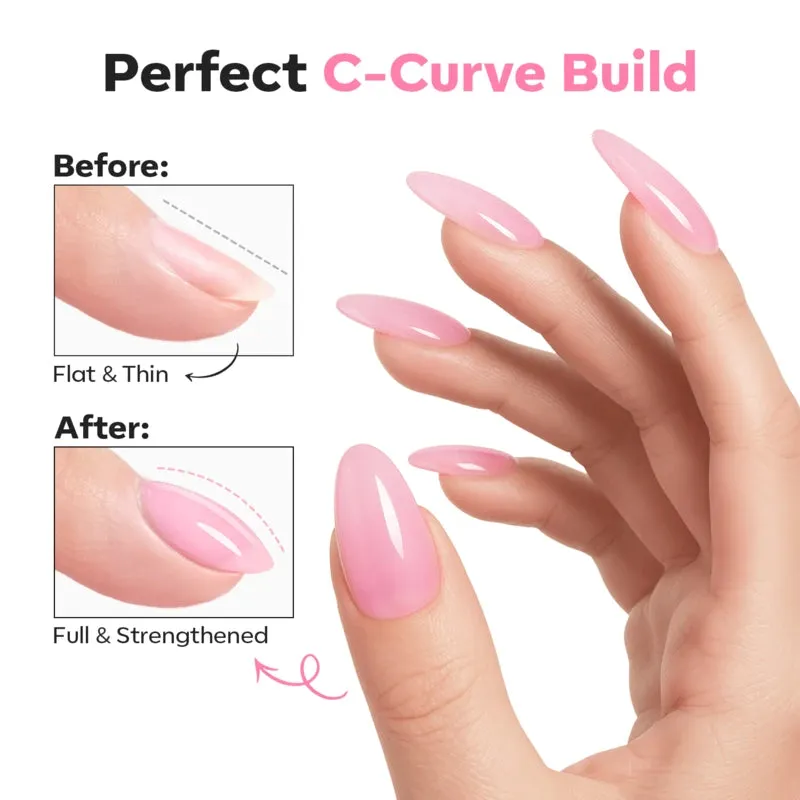 Modelones Glossy Jelly top coat 10 ml glansig jelly