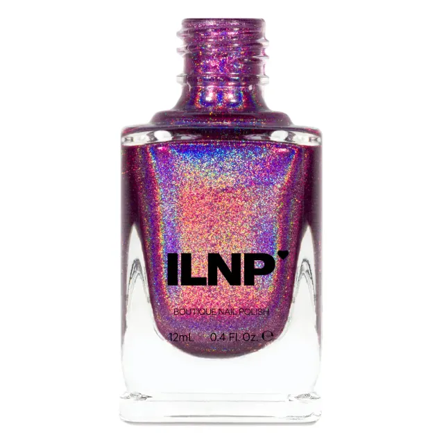 ILNP Kings & Queens nagellack bordeaux ultra holo