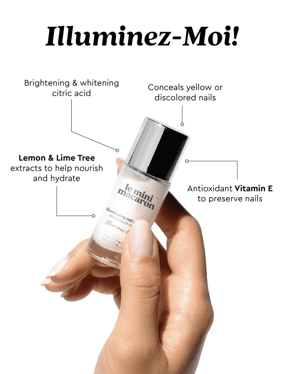 Le Mini Macaron Illuminez-Moi nagelvitare pärlemor