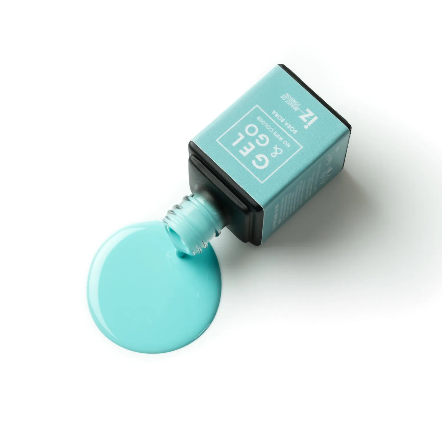 Iz Beauty GEL&GO GG1102 gellack Bora Bora 12 ml aquablå