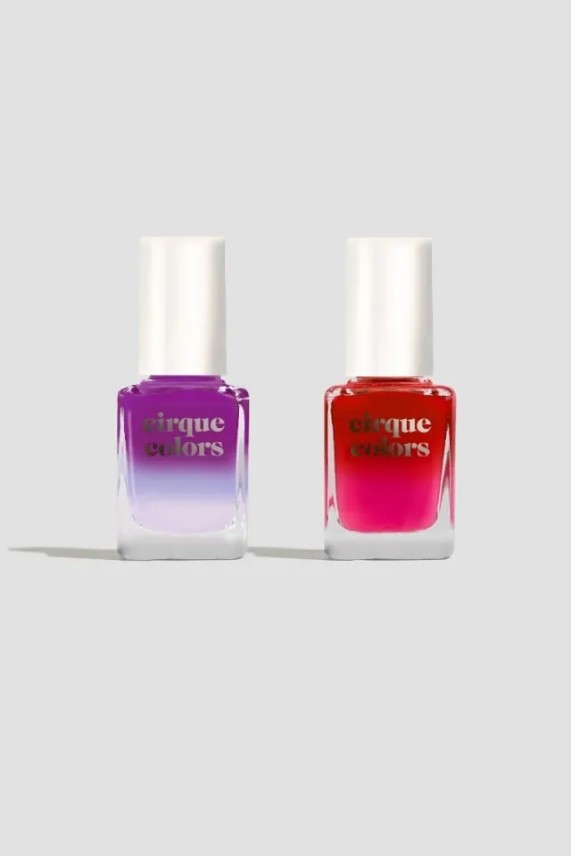 Cirque Colors Old Flames Duo termiskt nagellack set 2-pack