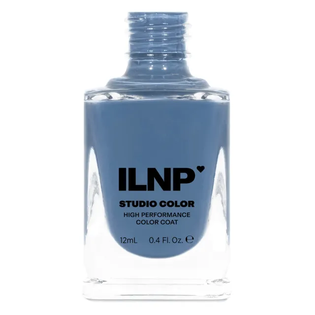 ILNP Studio Color Pullover nagellack stormblå krämig