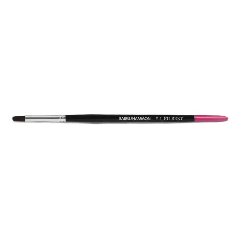 Iz Beauty Gel Filbert Brush 4 gelpensel syntet