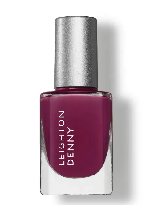 Leighton Denny Tough Love nagellack 13,5 ml djup plommon