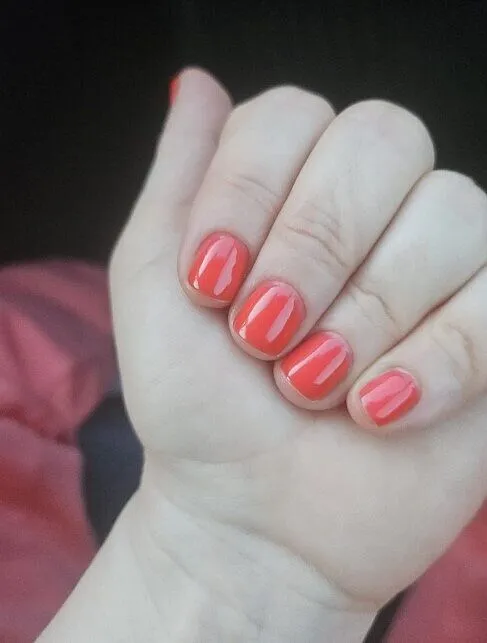 Cirque Colors Poppy Jelly nagellack röd jelly glans