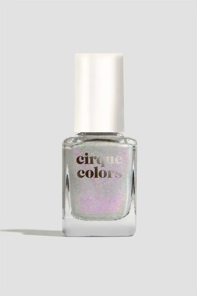 Cirque Colors Serendipity nagellack vit aurora skimrande