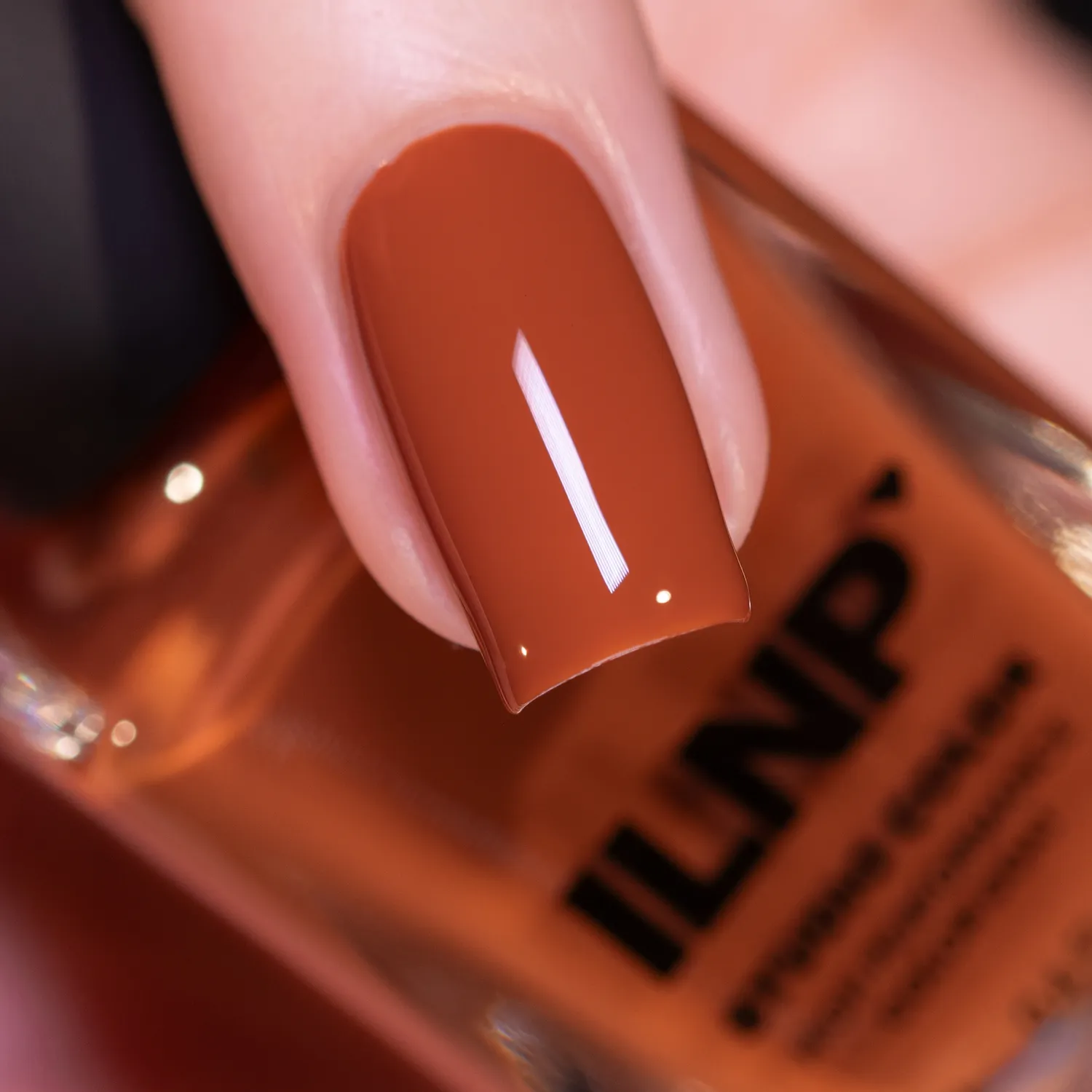 ILNP Studio Color Caramel nagellack brun kräm