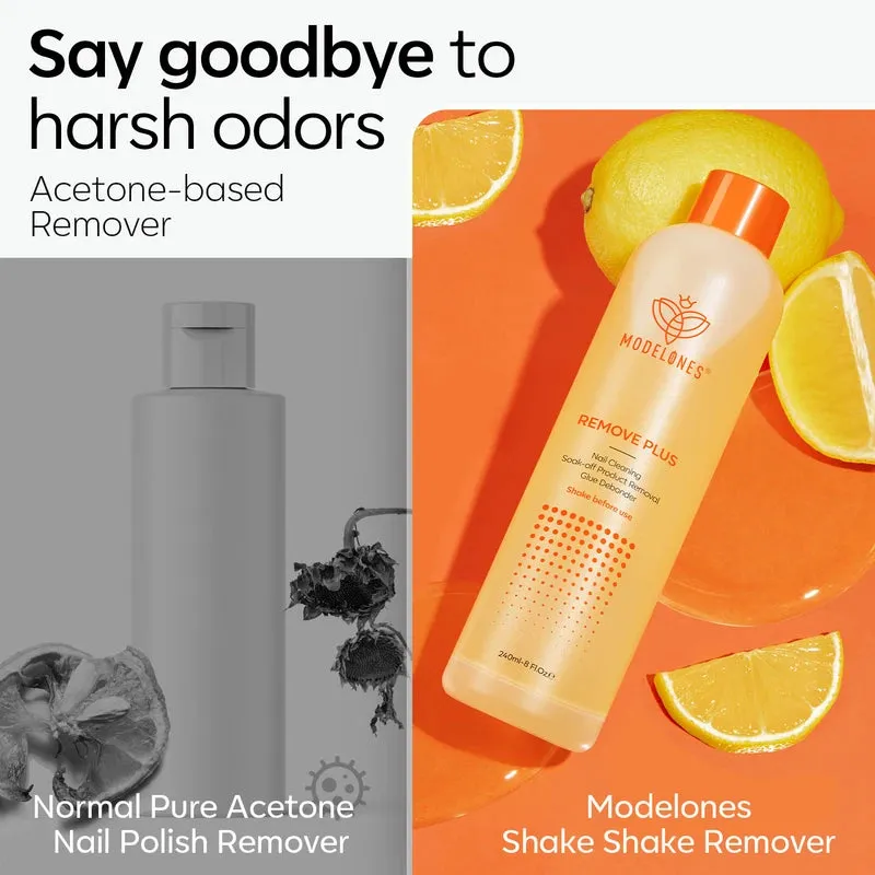 Modelones Remove Plus gelremover duo 2x240 ml vårdande