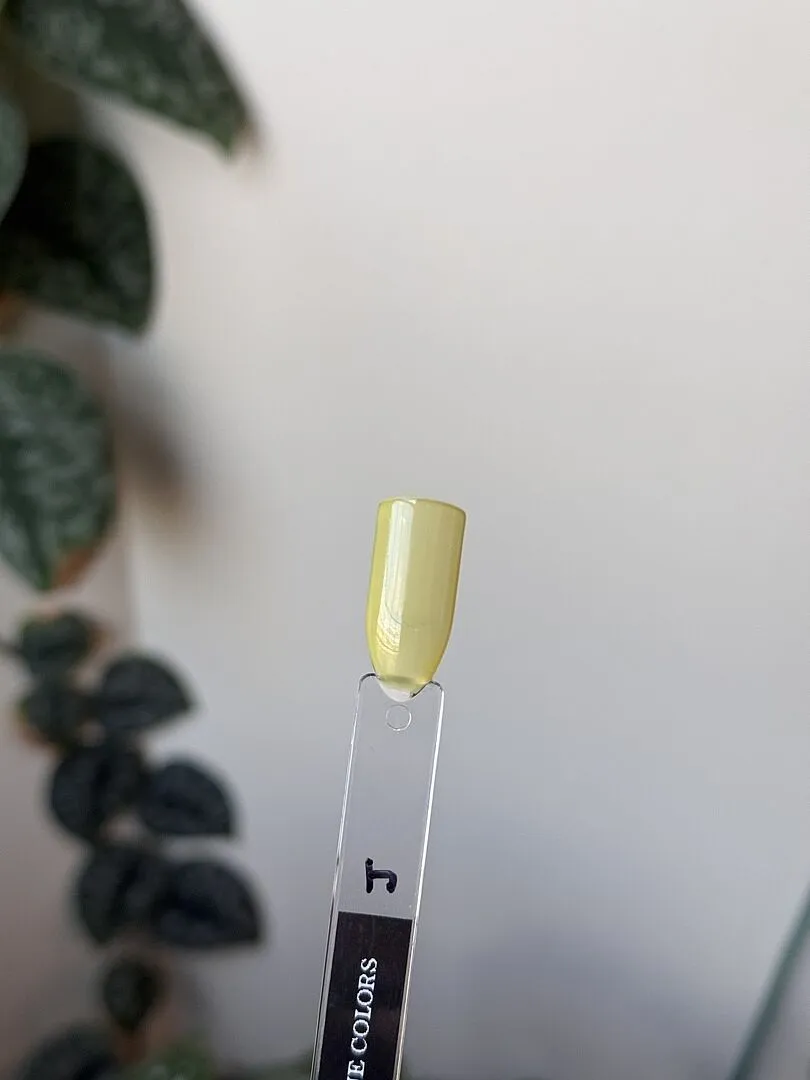 Cirque Colors Citron Jelly nagellack citrongul transparent
