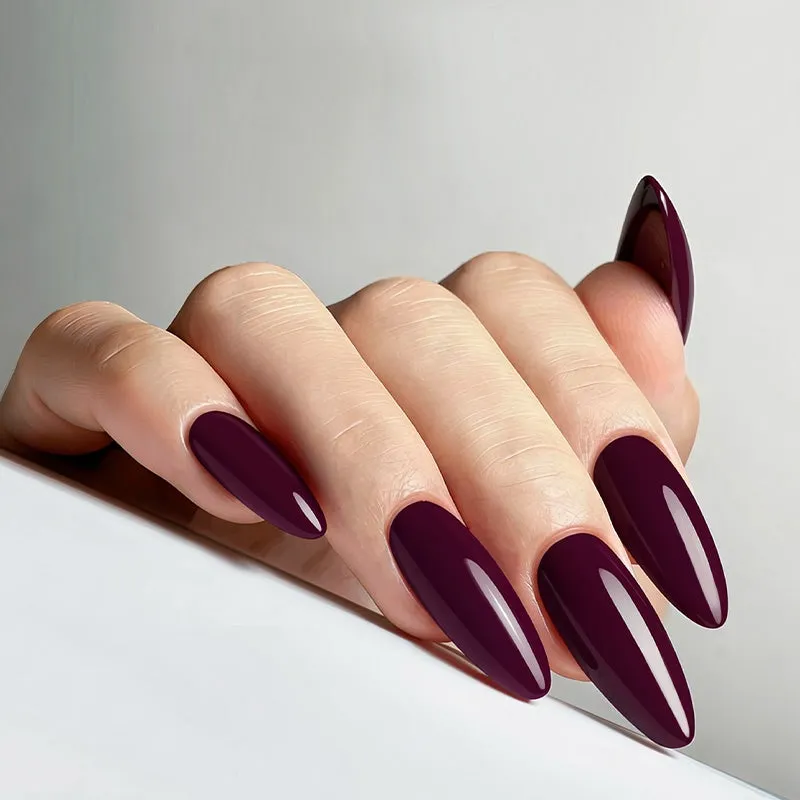 Modelones Dark Plum gellack 15 ml krämig HEMA-fri