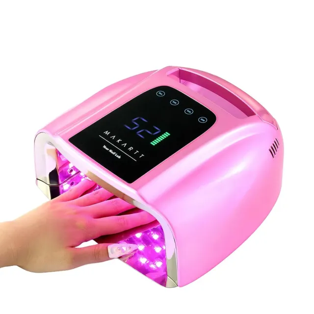 Makartt UV LED nagellampa Gradient Pink snabbhärdande