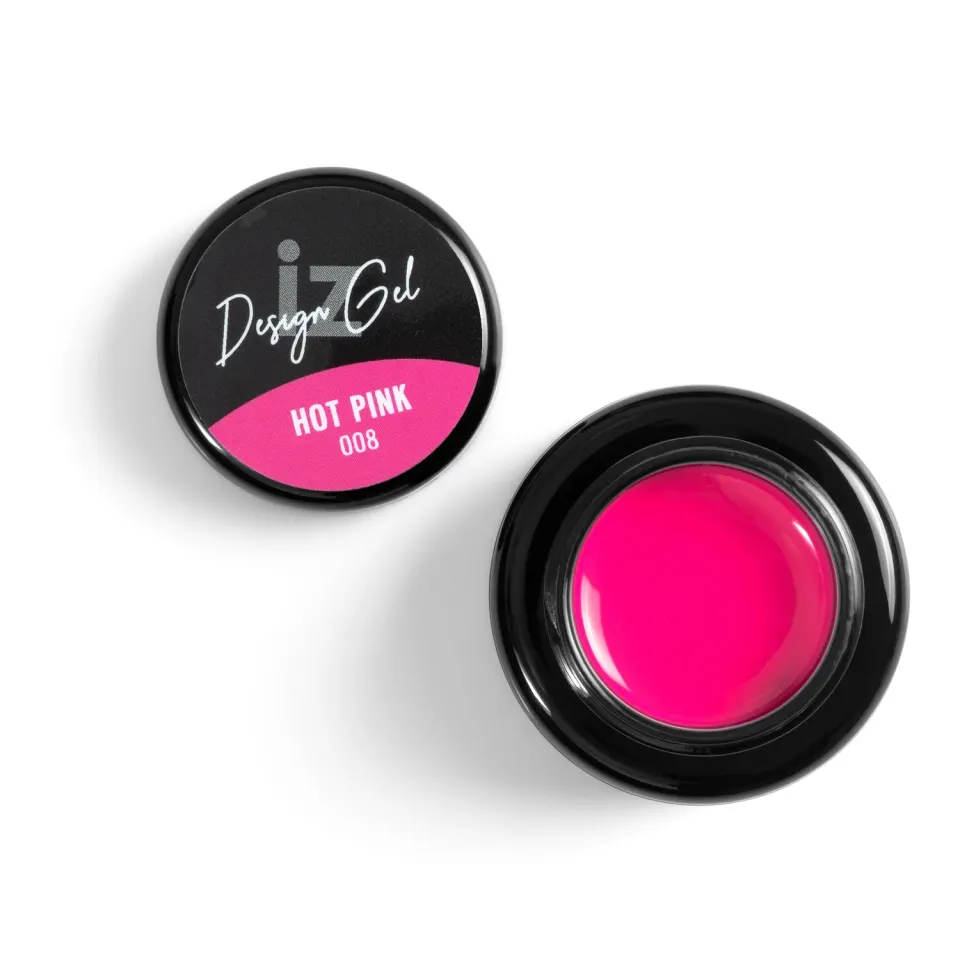 Iz Beauty Design Gel DG008 nagelgel Hot Pink neon