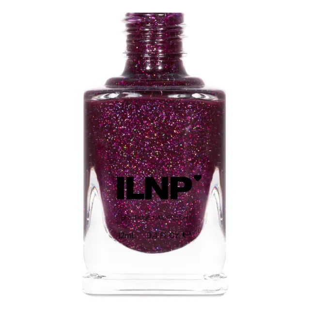 ILNP Honeymoon nagellack bär holografisk jelly