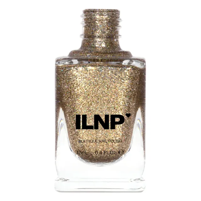 ILNP Pebble Path nagellack antique brass metallic