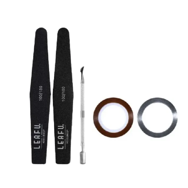 Modelones Nagelverktyg nagelkit 5 delar remover och prep