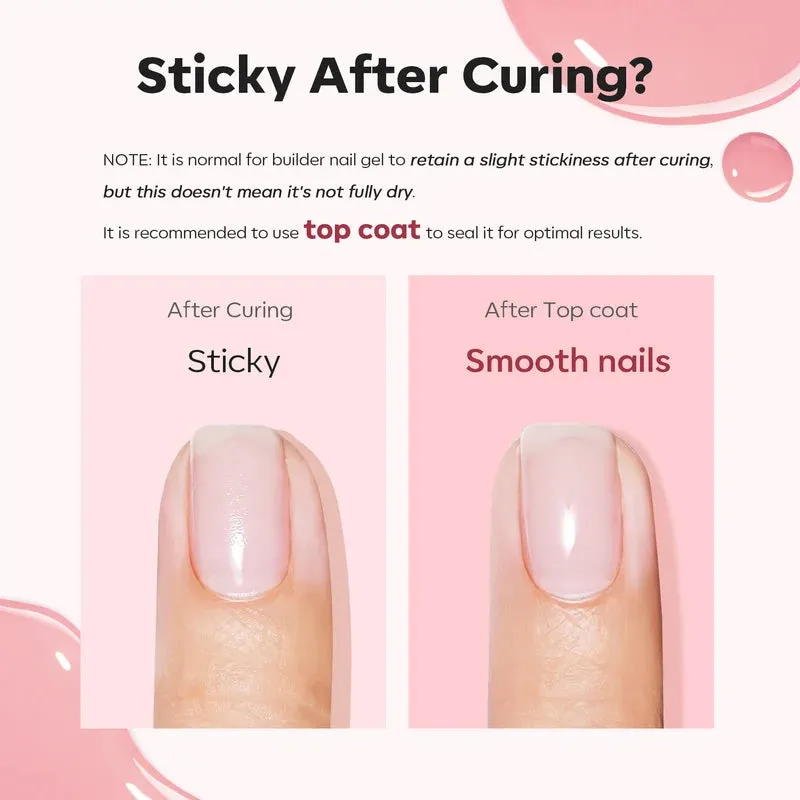 Modelones Builder Gel Peachy Jelly nagelgel 15ml persika