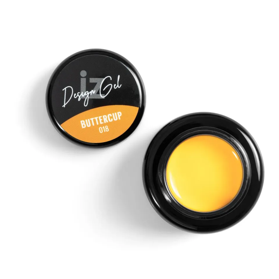 Iz Beauty Design Gel Buttercup DG018 nail art gel gul