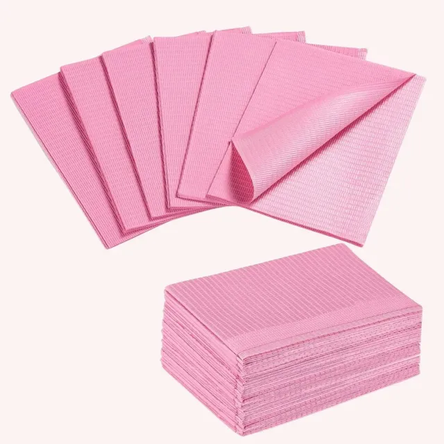 Makartt Disposable Nail Mats nagelunderlägg rosa 50-pack