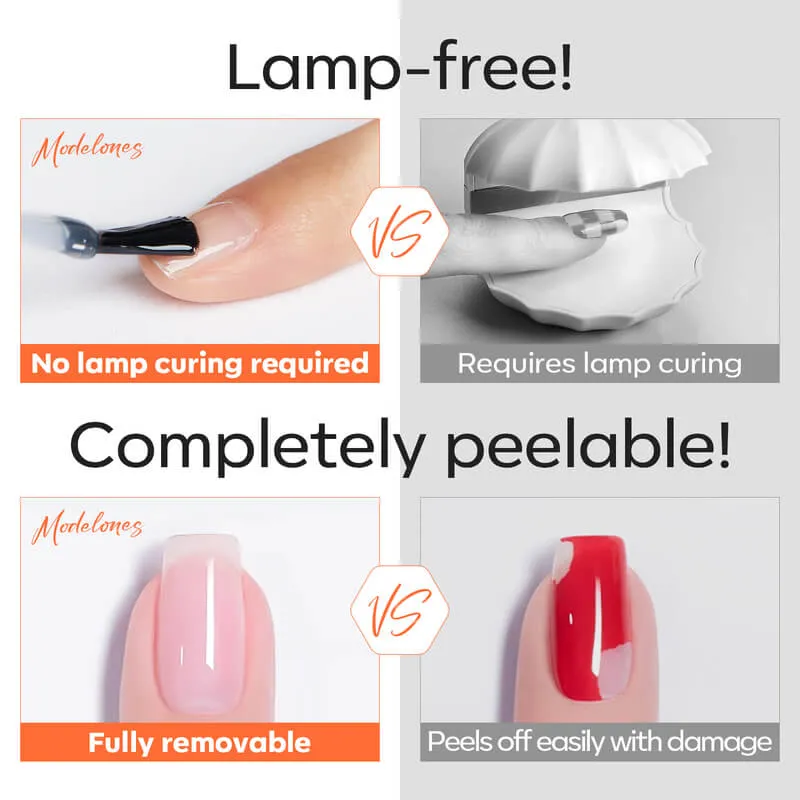 Modelones Peel Off Base Coat 10 ml avtagbar