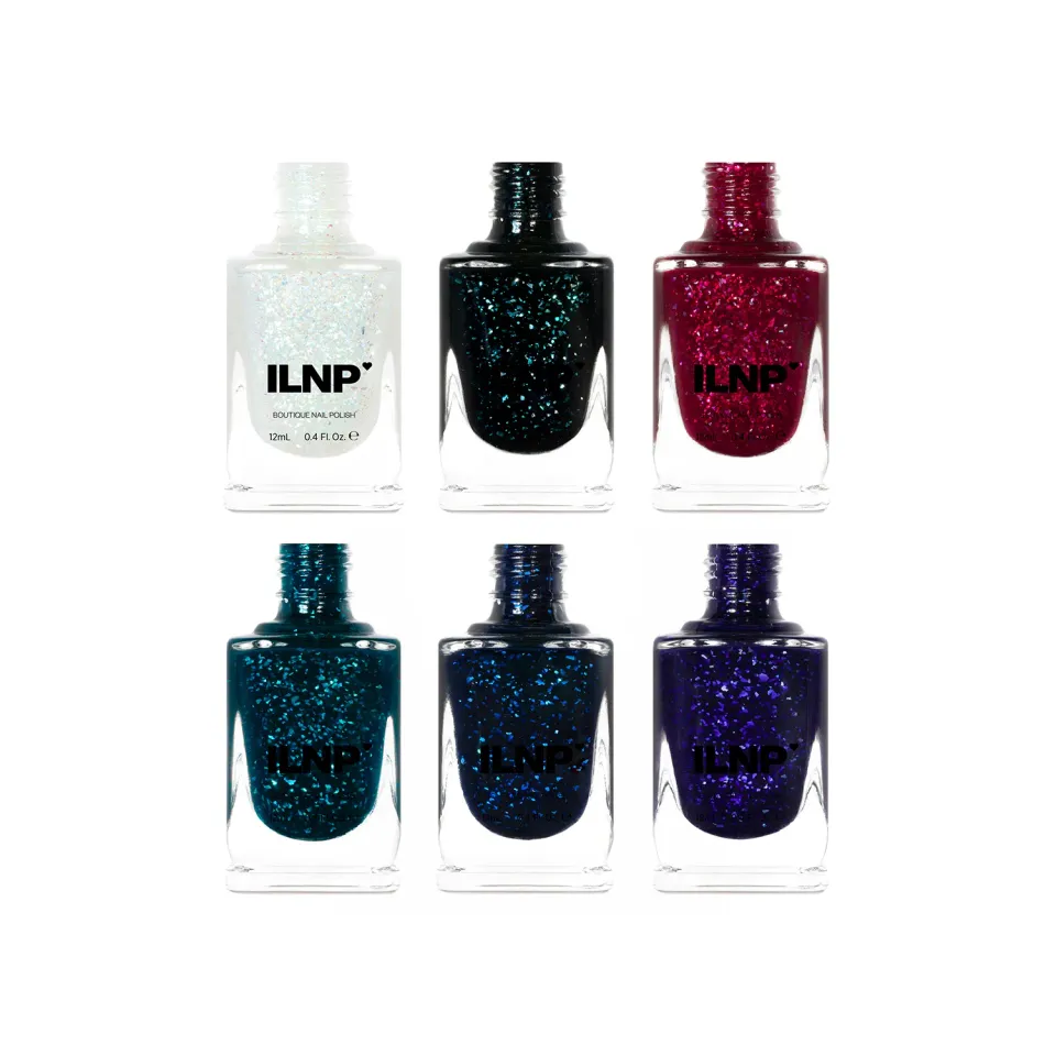 ILNP Opening Night Collection nagellack 6-pack flakie