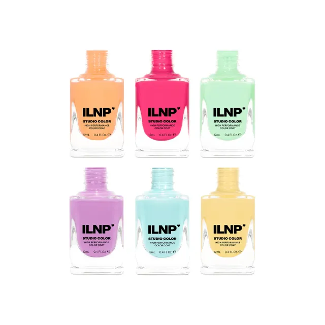 ILNP Heat Waves nagellack 6-pack kräm