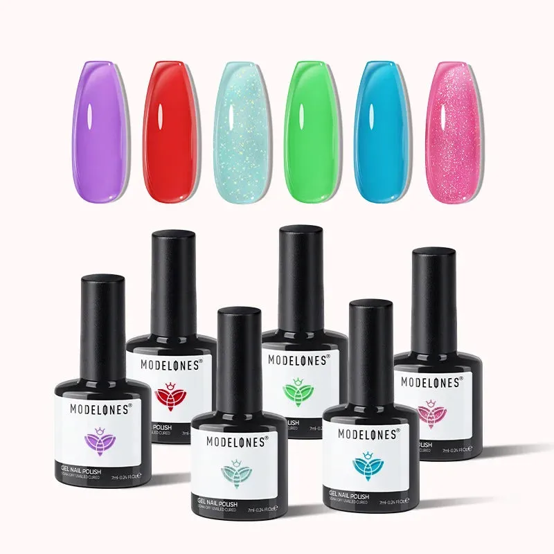 Modelones Inspire Gel Set Collection gellack 6-pack Fruit Jelly Shot