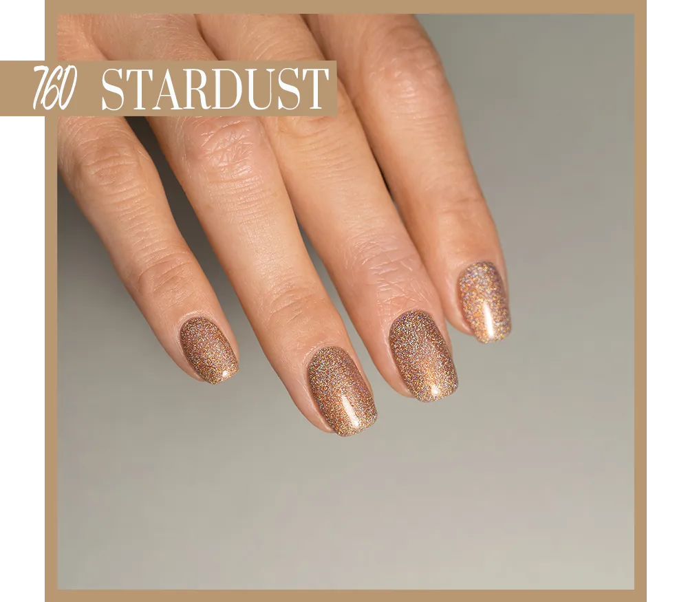 Iz Beauty Pro Colour Stardust IZ760 gellack 4g holografisk brons