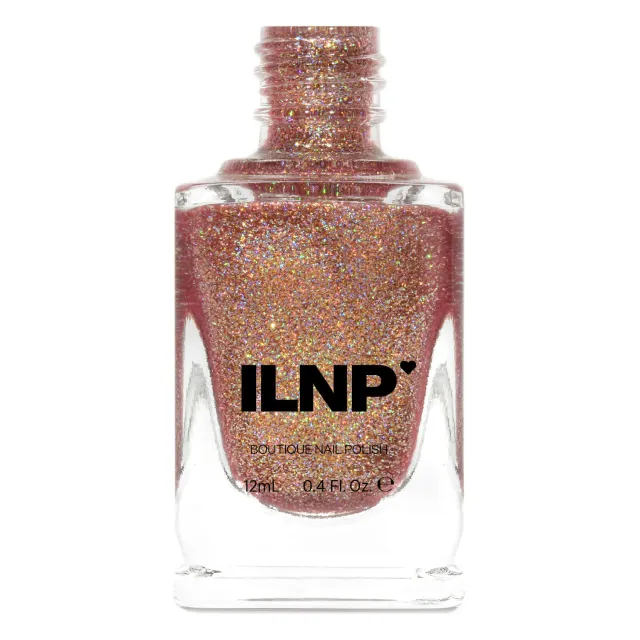 ILNP That Other Girl holografiskt nagellack rosa guld
