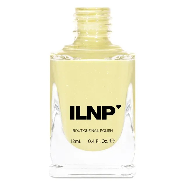 ILNP Rewind Lunchbox nagellack pastellgul holografisk