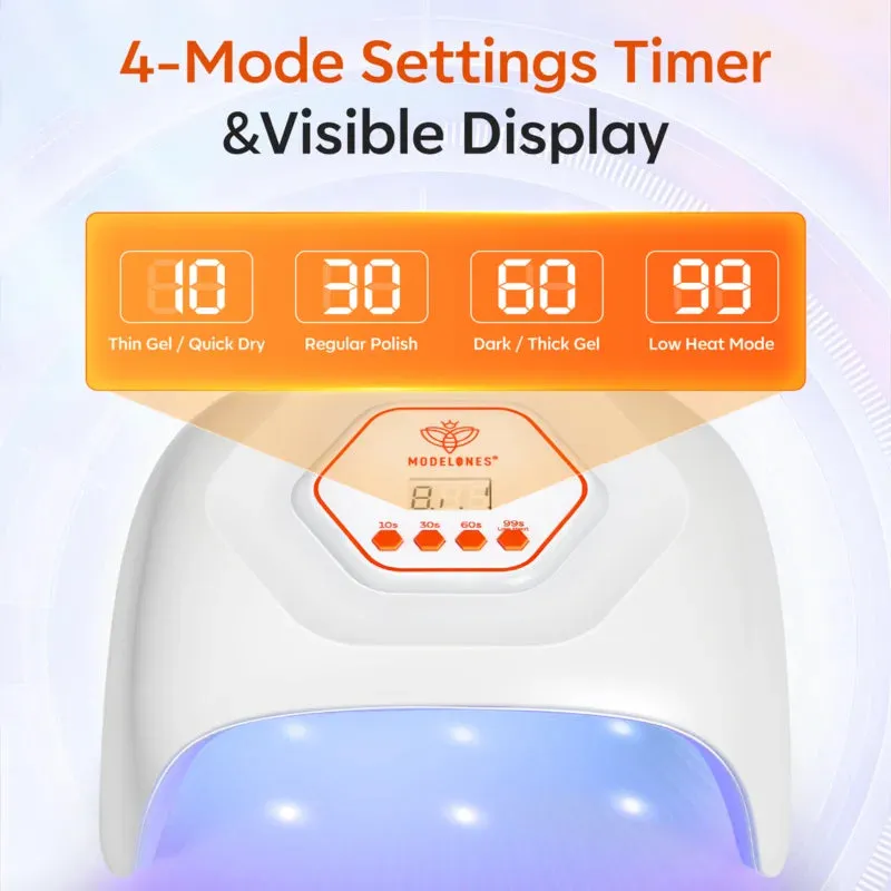 Modelones 20W Quick Dry Nail Lamp nagellampa UV LED