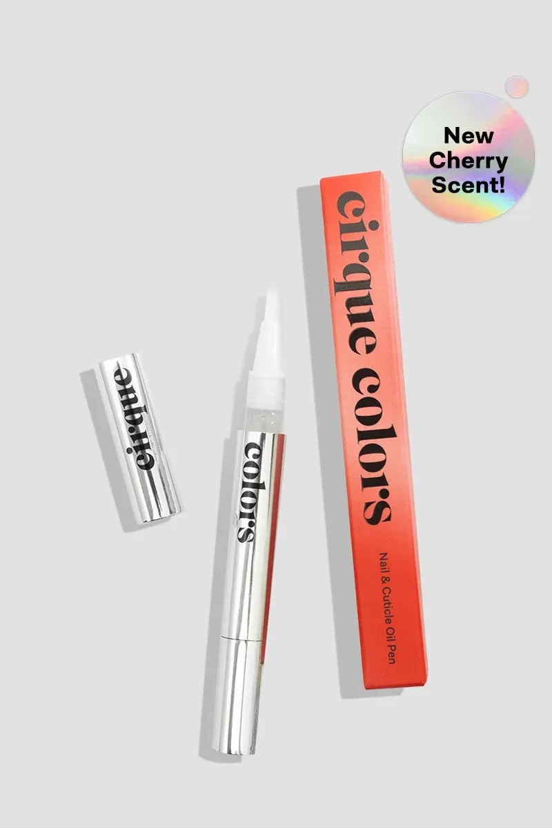 Cirque Colors Nagel & Nagelbandsolja körsbär 2 ml penna