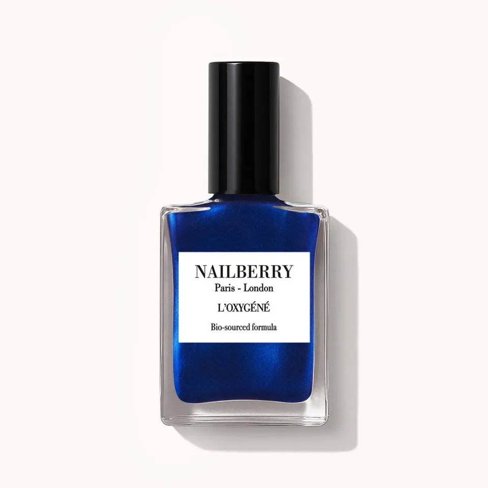 Nailberry Blue Moon nagellack 15 ml metallicblå