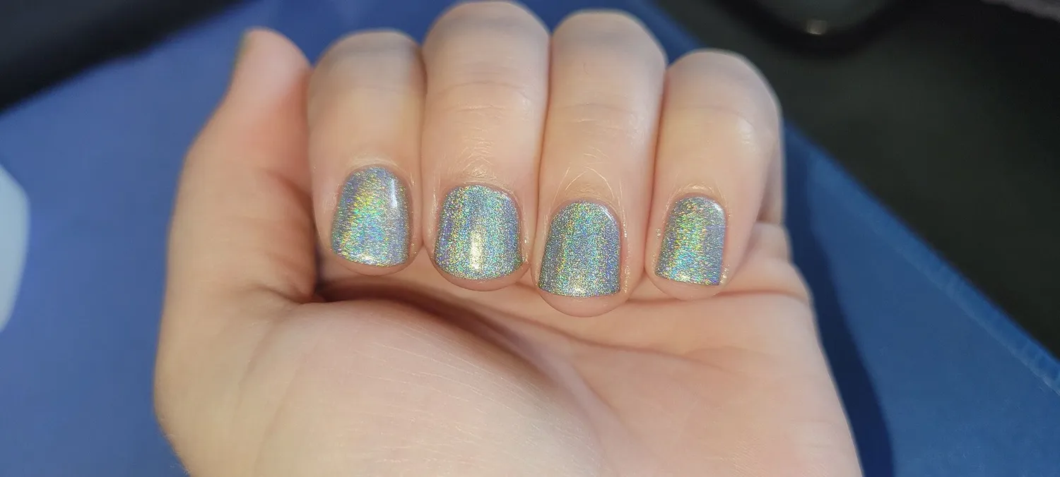 Cirque Colors Subculture nagellack silver holo