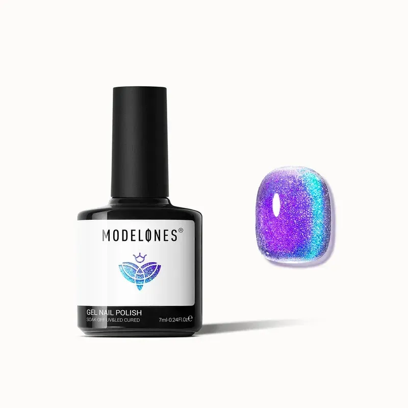 Modelones Inspire Gel cat eye Rainbow Blue 15ml magnet