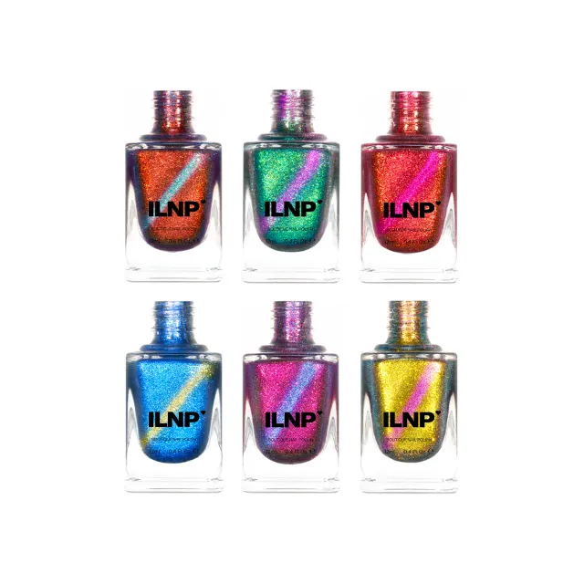 ILNP Illusions nagellacksset 6-pack magnetisk